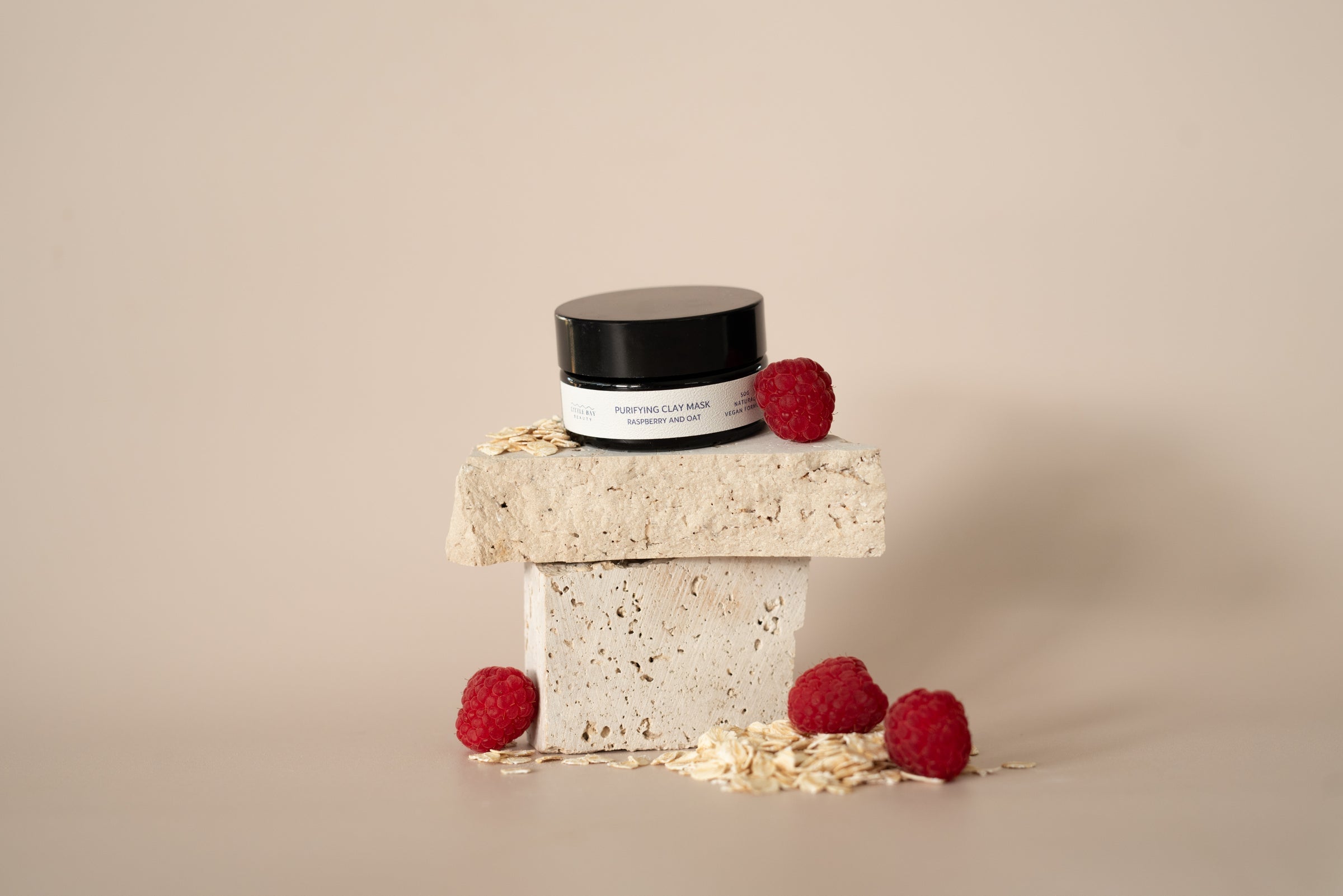 Purifying Raspberry and Oat Face Mask 50g