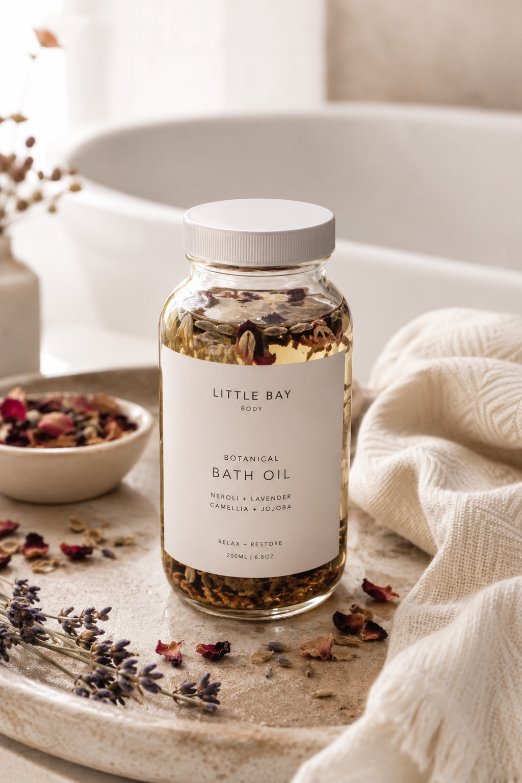 Botanical Milk Bath Oil - 150Ml