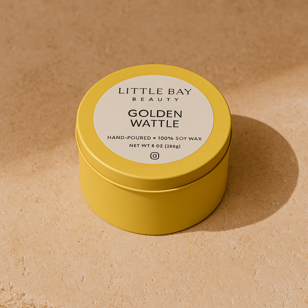 Candle Tin - Golden Wattle