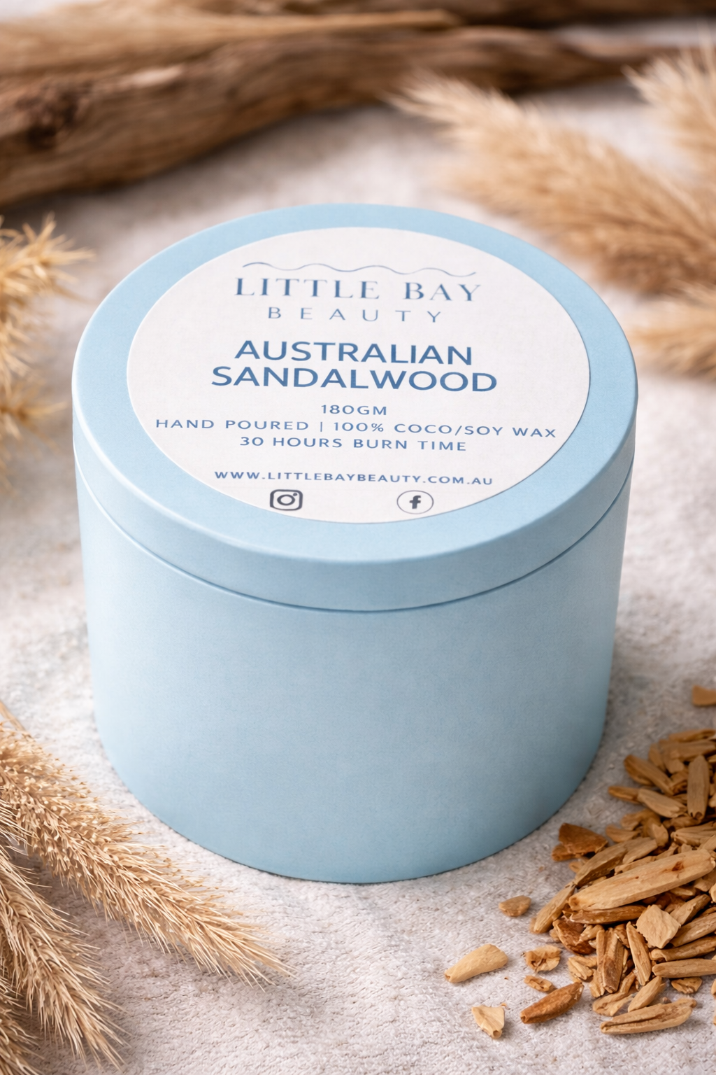 Candle Tin - Sandalwood