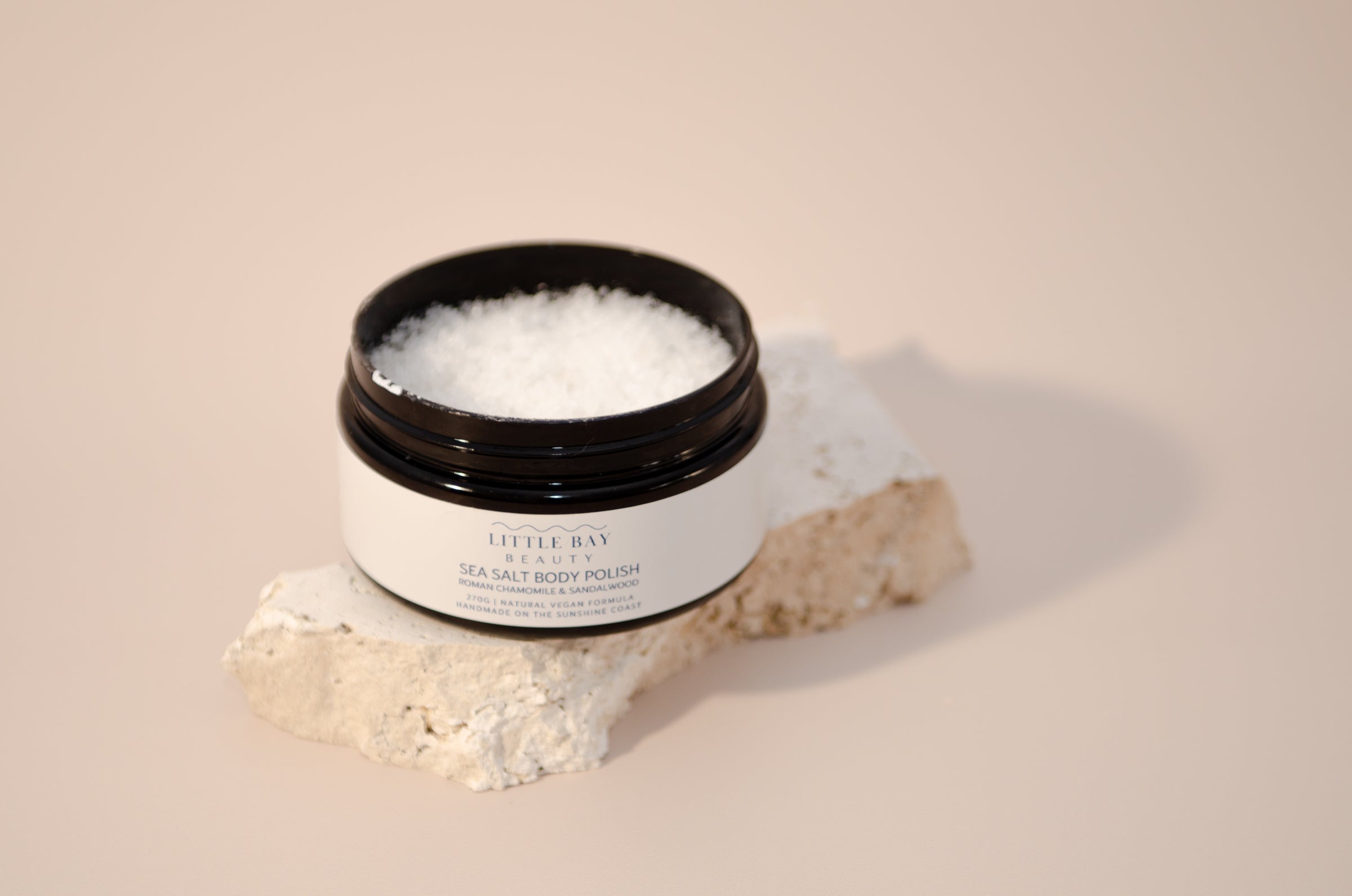 Body Polish Sea Salt Roman Chamomile and Sandalwood 270g