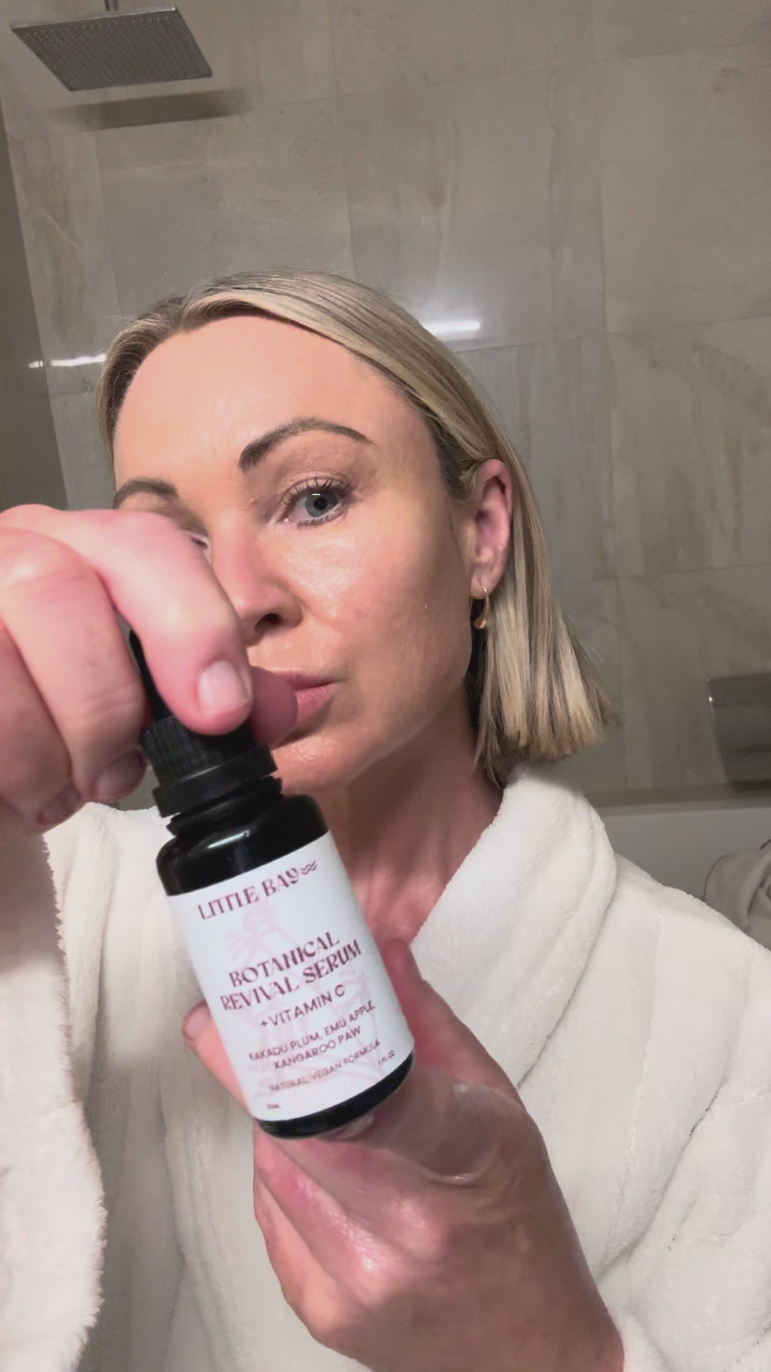Load video: Botanical Revival Serum + Vitamin C 30ml